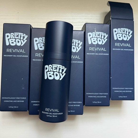 Prettyboy Face Revival Gel Moisturizer For Men - Hydrating Cream - Picture 2 of 6